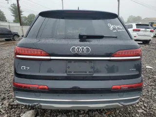 2020 Audi Q7 Premium with VIN WA1AJAF78LD011590, listed as a Copart auction lot 57129915 with 75,401 mi miles and Salvage title. Bid and sale history available at DreamBid. Image 6.