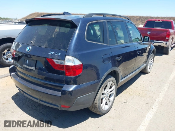 2008 BMW X3 3.0si with VIN WBXPC93468WJ04657, listed as a IAAI auction lot 42694912 with 190,925 mi miles and . Bid and sale history available at DreamBid. Image 4.