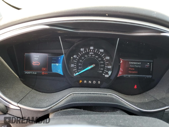 2014 Ford Fusion Titanium with VIN 3FA6P0K97ER197599, listed as a Copart auction lot 52544165 with 242,977 mi miles and Salvage Title. Bid and sale history available at carsss.com. Image 9.