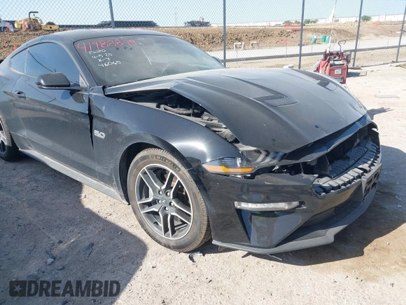 2021 Ford Mustang GT with VIN 1FA6P8CF7M5140291, listed as a IAAI auction lot 41988849 with 41,434 mi miles and . Bid and sale history available at DreamBid. Image 17.