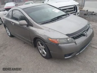2008 Honda Civic Cpe LX with VIN 2HGFG116X8H527938, listed as a IAAI auction lot 41756911 with 193,448 mi miles. Bid and sale history available at carsss.com. Image 1.