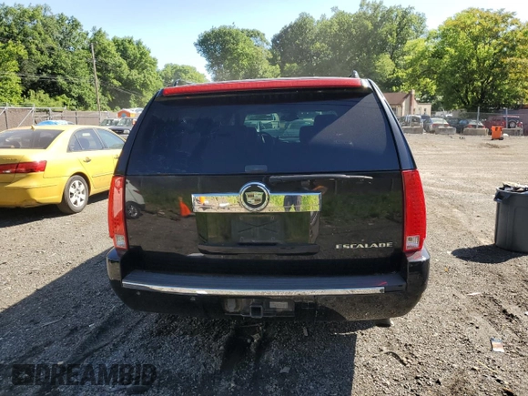 2008 Cadillac Escalade ESV with VIN 1GYFK66848R215970, listed as a Copart auction lot 57226505 with 255,076 mi miles and Salvage title. Bid and sale history available at DreamBid. Image 6.