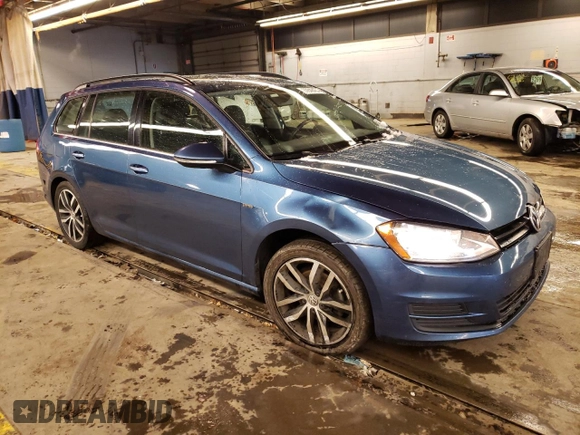 2016 Volkswagen Golf SportWagen TSI S with VIN 3VWC17AU0GM518375, listed as a Copart auction lot 37646454 with 129,994 mi miles. Bid and sale history available at carsss.com. Image 4.