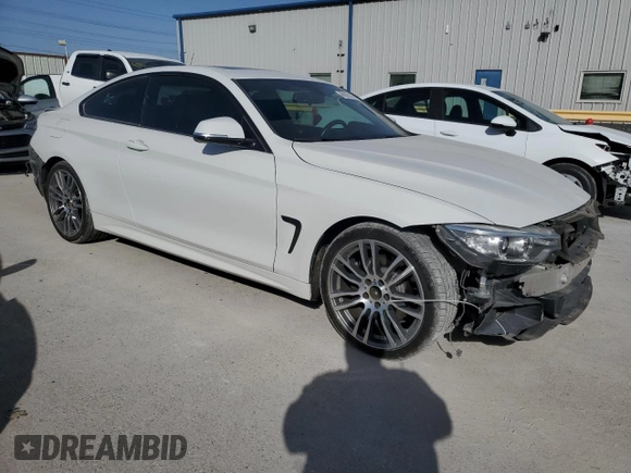 2015 BMW 4 Series 428i z VIN WBA3N3C56FK234418, wystawiony jako Copart lot #48208145 z przebiegiem 66 796 mil mil oraz Szkoda całkowita • Salvage title. Historia ofert i sprzedaży dostępna na DreamBid. Obrazek 4.