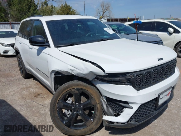 2023 Jeep Grand Cherokee Laredo z VIN 1C4RJHAG2PC538934, wystawiony jako IAAI lot #41902861 z przebiegiem 31 664 mil mil oraz . Historia ofert i sprzedaży dostępna na DreamBid. Obrazek 1.