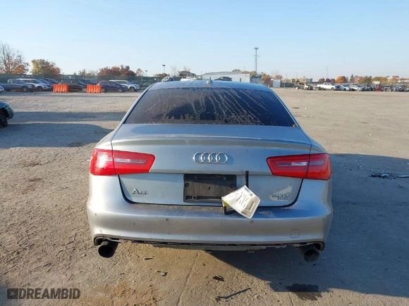 2012 Audi A6 3.0T Prestige with VIN WAUHGAFC7CN040232, listed as a IAAI auction lot 40731665 with 1 mi miles. Bid and sale history available at carsss.com. Image 16.