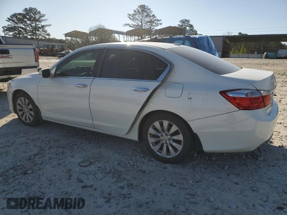2014 Honda Accord Sedan EX-L with VIN 1HGCR2F83EA132586, listed as a Copart auction lot 50606085 with 170,334 mi miles and Salvage Title. Bid and sale history available at carsss.com. Image 2.