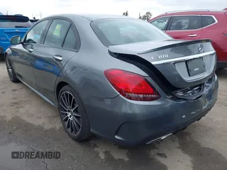 2021 Mercedes-Benz C 300 with VIN W1KWF8DBXMR614581, listed as a IAAI auction lot 42206714 with 35,573 mi miles and . Bid and sale history available at DreamBid. Image 3.