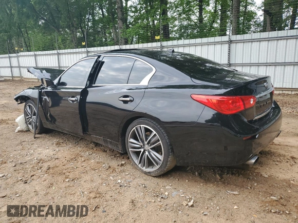 2017 Infiniti Q50 Premium z VIN JN1EV7AP9HM734932, wystawiony jako Copart lot #54390715 z przebiegiem 108 336 mil mil oraz Szkoda całkowita • Salvage title. Historia ofert i sprzedaży dostępna na DreamBid. Obrazek 2.
