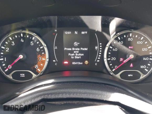 2015 Jeep Renegade Latitude with VIN ZACCJBBT7FPB35993, listed as a IAAI auction lot 42055165 with 65,413 mi miles. Bid and sale history available at carsss.com. Image 7.
