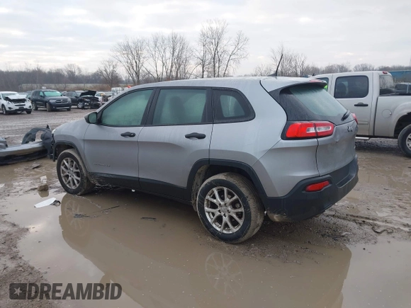 2017 Jeep Cherokee Sport z VIN 1C4PJLAB7HW663474, wystawiony jako IAAI lot #41064896 z przebiegiem 147 693 mil mil oraz . Historia ofert i sprzedaży dostępna na DreamBid. Obrazek 3.