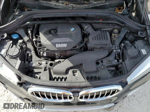 2019 BMW X1 xDrive28i with VIN WBXHT3C55K5L90055, listed as a Copart auction lot 47262905 with 88,442 mi miles and Salvage Title. Bid and sale history available at carsss.com. Image 12.