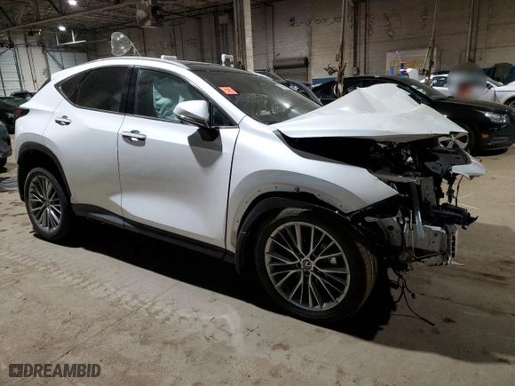 2024 Lexus NX with VIN 2T2HKCEZ6RC023531, listed as a Copart auction lot 41788615 with 0 mi miles and Salvage Title. Bid and sale history available at carsss.com. Image 4.