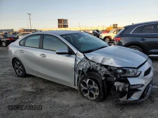 2021 Kia Forte LXS with VIN 3KPF24AD3ME368814, listed as a Copart auction lot 86879974 with 49,107 mi miles and Salvage Title. Bid and sale history available at carsss.com. Image 4.