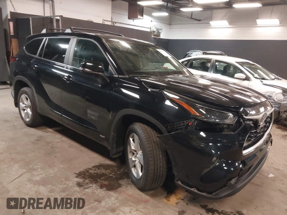2023 Toyota Highlander Hybrid LE with VIN 5TDBBRCH7PS563711, listed as a IAAI auction lot 42444218 with 81,031 mi miles and . Bid and sale history available at DreamBid. Image 1.