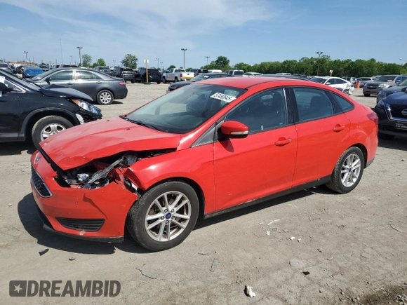 2017 Ford Focus SE with VIN 1FADP3F28HL325681, listed as a Copart auction lot 57480645 with 167,350 mi miles and Clean title. Bid and sale history available at DreamBid. Image 1.