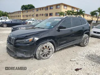 2020 Jeep Cherokee Latitude Plus with VIN 1C4PJLLB7LD541635, listed as a Copart auction lot 58529855 with 78,424 mi miles and Salvage title. Bid and sale history available at DreamBid. Image 1.