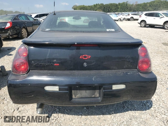 2002 Chevrolet Monte Carlo SS with VIN 2G1WX15K029227843, listed as a Copart auction lot 67503274 with 219,394 mi miles and Clean Title. Bid and sale history available at carsss.com. Image 6.