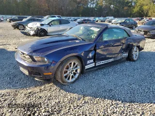 2010 Ford Mustang V6 with VIN 1ZVBP8EN6A5140546, listed as a Copart auction lot 78536124 with 175,352 mi miles and Salvage Title. Bid and sale history available at carsss.com. Image 1.