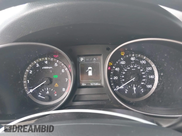 2017 Hyundai Santa Fe 2.4L with VIN 5XYZTDLB5HG453474, listed as a IAAI auction lot 42191590 with 167,590 mi miles and . Bid and sale history available at DreamBid. Image 7.