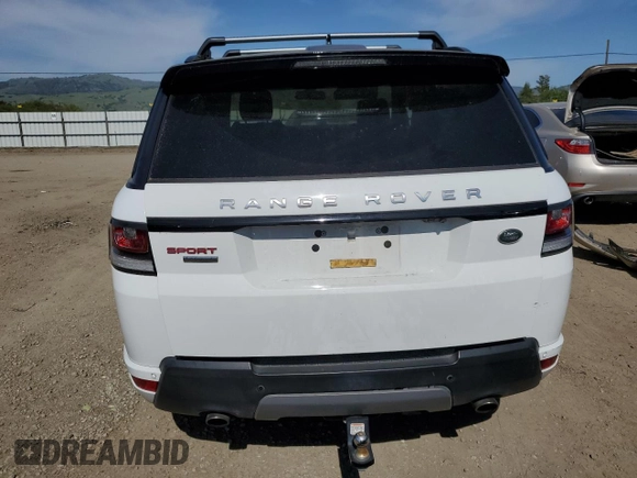 2016 Land Rover Range Rover Sport Autobiography с VIN SALWV2EF8GA591325, выставлен на аукционе Copart как лот 52942805 с пробегом 91 155 миль миль и Списание • Salvage title. История ставок и продаж доступна на DreamBid. Изображение 6.
