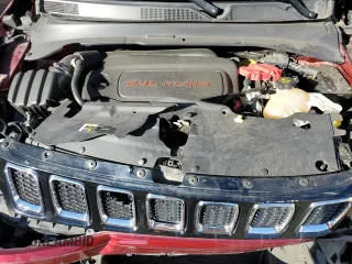 2021 Jeep Compass Limited with VIN 3C4NJCCB9MT573652, listed as a Copart auction lot 46541385 with 75,413 mi miles and Salvage Title. Bid and sale history available at carsss.com. Image 12.