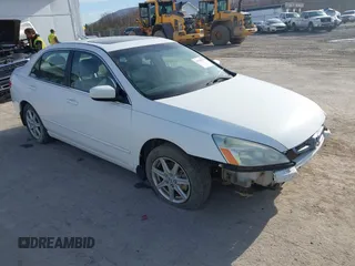 2004 Honda Accord EX z VIN 1HGCM66544A079942, wystawiony jako IAAI lot #41790374 z przebiegiem 129 851 mil mil oraz . Historia ofert i sprzedaży dostępna na DreamBid. Obrazek 1.