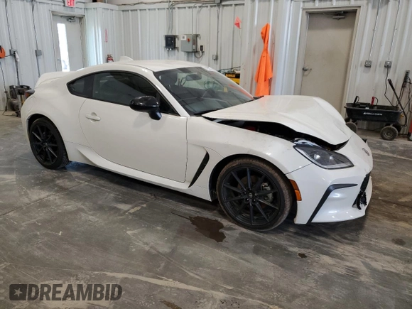 2023 Toyota GR86 Premium with VIN JF1ZNBE11P9758723, listed as a Copart auction lot 61922664 with 11,939 mi miles and Non Repairable. Bid and sale history available at carsss.com. Image 4.