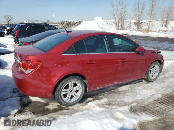 2013 Chevrolet Cruze 1LT with VIN 1G1PC5SB6D7314663, listed as a Copart auction lot 47181535 with 158,313 mi miles and Salvage Title. Bid and sale history available at carsss.com. Image 3.