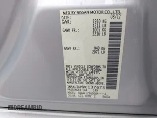 2013 Nissan Altima SV with VIN 1N4AL3AP6DC137673, listed as a IAAI auction lot 42198910 with 193,000 mi miles and . Bid and sale history available at DreamBid. Image 9.