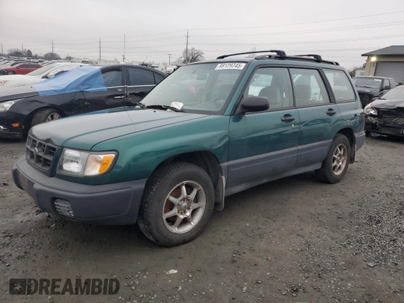 1999 Subaru Forester L with VIN JF1SF6359XH746093, listed as a Copart auction lot 88129745 with 145,520 mi miles and Clean Title. Bid and sale history available at carsss.com. Image 1.