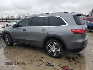 2020 Mercedes-Benz GLS with VIN 4JGFF5KE7LA132360, listed as a Copart auction lot 43253805 with 98,736 mi miles and Salvage Title. Bid and sale history available at carsss.com. Image 2.