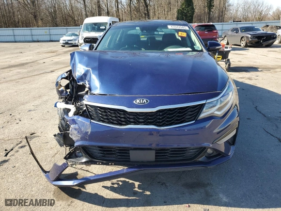 2019 Kia Optima EX with VIN 5XXGU4L18KG314740, listed as a Copart auction lot 43942685 with 59,110 mi miles and Salvage Title. Bid and sale history available at carsss.com. Image 5.