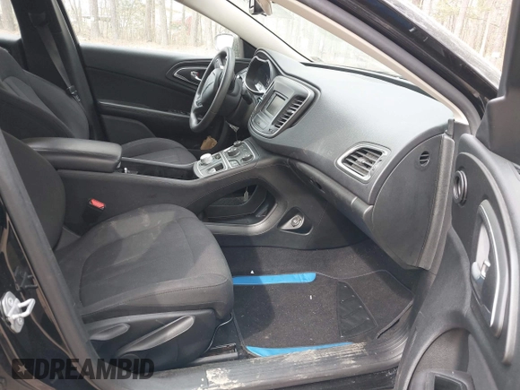 2015 Chrysler 200 Limited with VIN 1C3CCCAB1FN623343, listed as a IAAI auction lot 41958145 with 79,666 mi miles and . Bid and sale history available at DreamBid. Image 5.