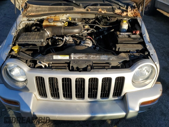 2004 Jeep Liberty Limited with VIN 1J4GK58K24W174385, listed as a Copart auction lot 82787014 with 72,109 mi miles and Salvage title. Bid and sale history available at DreamBid. Image 12.