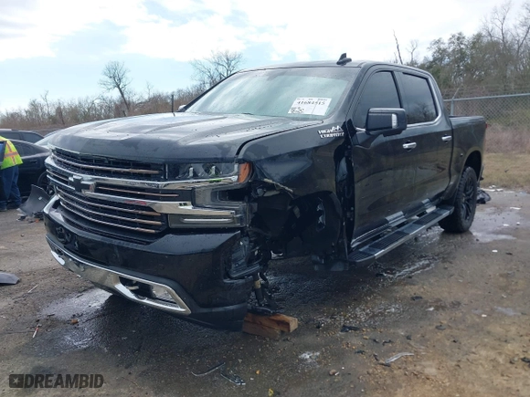 2020 Chevrolet Silverado 1500 High Country with VIN 3GCPWFEDXLG178011, listed as a IAAI auction lot 41684515 with 87,312 mi miles. Bid and sale history available at carsss.com. Image 18.