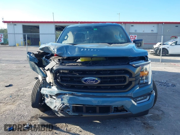 2023 Ford F-150 XL with VIN 1FTEW1CP7PKD30770, listed as a IAAI auction lot 41691526 with 3,000 mi miles. Bid and sale history available at carsss.com. Image 6.