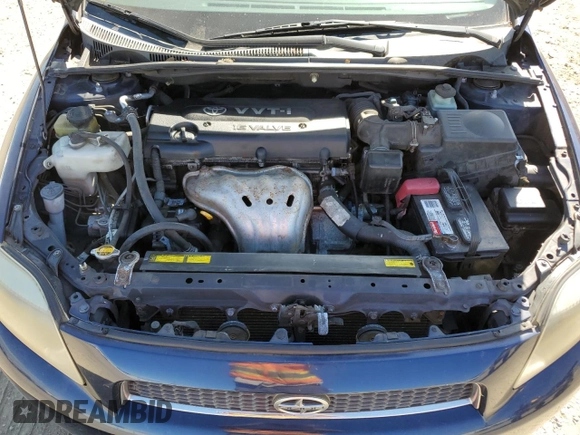 2007 Scion tC Spec with VIN JTKDE177770197361, listed as a Copart auction lot 58357585 with 224,667 mi miles and Salvage title. Bid and sale history available at DreamBid. Image 11.