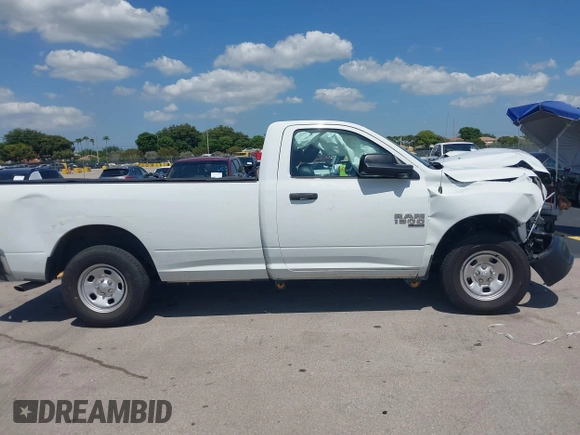 2022 Ram 1500 Tradesman z VIN 3C6JR6DG1NG300872, wystawiony jako IAAI lot #42255745 z przebiegiem 30 727 mil mil oraz . Historia ofert i sprzedaży dostępna na DreamBid. Obrazek 13.