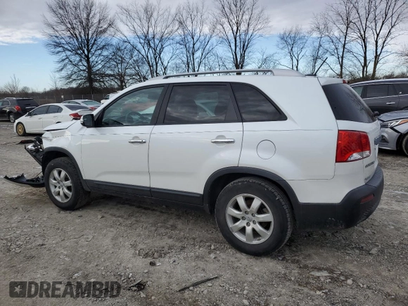 2012 Kia Sorento LX with VIN 5XYKT4A66CG264736, listed as a Copart auction lot 42337365 with 161,870 mi miles and Salvage Title. Bid and sale history available at DreamBid. Image 2.