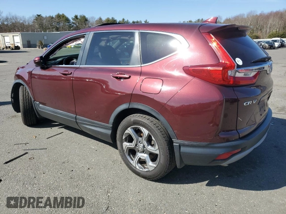 2017 Honda CR-V EX with VIN 5J6RW2H5XHL078498, listed as a Copart auction lot 48864525 with 147,138 mi miles and Salvage Title. Bid and sale history available at carsss.com. Image 2.