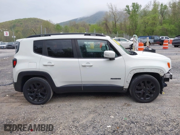 2017 Jeep Renegade Altitude with VIN ZACCJABB4HPF69471, listed as a IAAI auction lot 42108920 with 94,320 mi miles and . Bid and sale history available at DreamBid. Image 13.