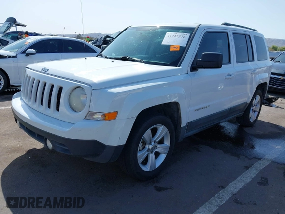 2011 Jeep Patriot Latitude with VIN 1J4NT1GB5BD245263, listed as a IAAI auction lot 41942376 with 215,147 mi miles. Bid and sale history available at carsss.com. Image 17.