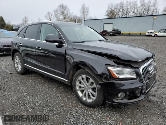2015 Audi Q5 Premium Plus with VIN WA1LFAFP9FA136968, listed as a Copart auction lot 49289125 with 97,162 mi miles and Salvage Title. Bid and sale history available at carsss.com. Image 4.