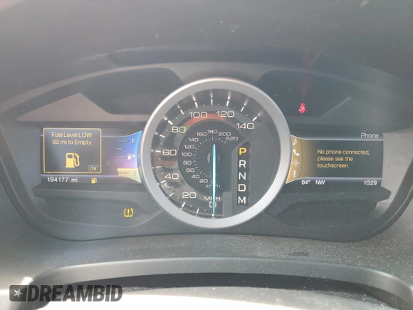 2013 Ford Explorer XLT z VIN 1FM5K8D86DGB68765, wystawiony jako Copart lot #54721105 z przebiegiem 194 177 mil mil oraz Szkoda całkowita • Salvage title. Historia ofert i sprzedaży dostępna na DreamBid. Obrazek 9.