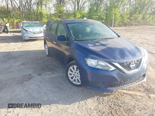2017 Nissan Sentra S with VIN 3N1AB7AP2HY253778, listed as a IAAI auction lot 42111551 with 159,320 mi miles. Bid and sale history available at carsss.com. Image 1.