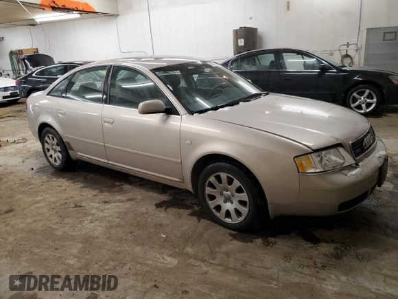 1999 Audi A6 with VIN WAUBA24B8XN100399, listed as a Copart auction lot 87908445 with 39,307 mi miles and Non Repairable. Bid and sale history available at carsss.com. Image 4.