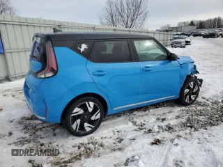 2023 Kia Soul GT-Line with VIN KNDJ53AU6P7211469, listed as a Copart auction lot 89218455 with 47,818 mi miles and Clean Title. Bid and sale history available at carsss.com. Image 3.