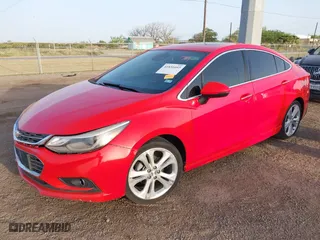 2016 Chevrolet Cruze Premier with VIN 1G1BG5SM1G7267952, listed as a IAAI auction lot 41851665 with 88,002 mi miles. Bid and sale history available at carsss.com. Image 2.