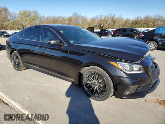 2019 Genesis G80 3.8L с VIN KMTFN4JE6KU310261, выставлен на аукционе Copart как лот 81235844 с пробегом 79 347 миль миль и Списание • Salvage title. История ставок и продаж доступна на DreamBid. Изображение 4.